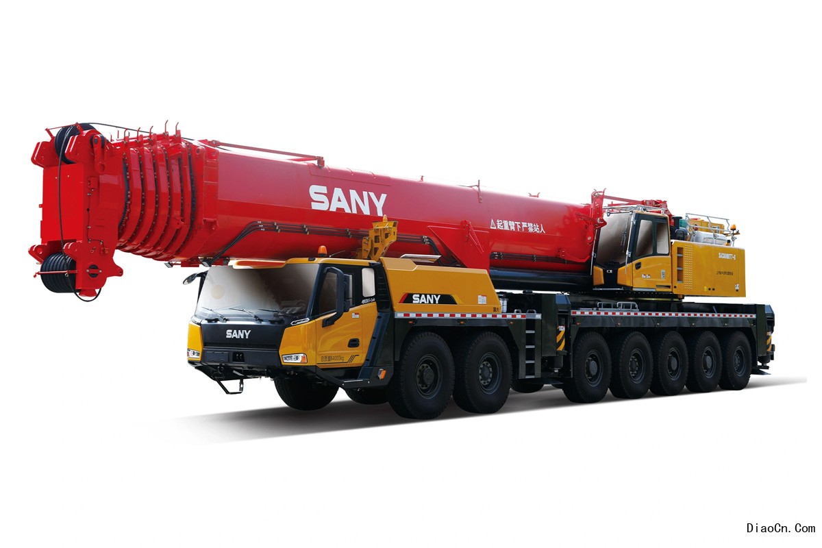 三一重工 SAC6000T7-8 全地面起重机