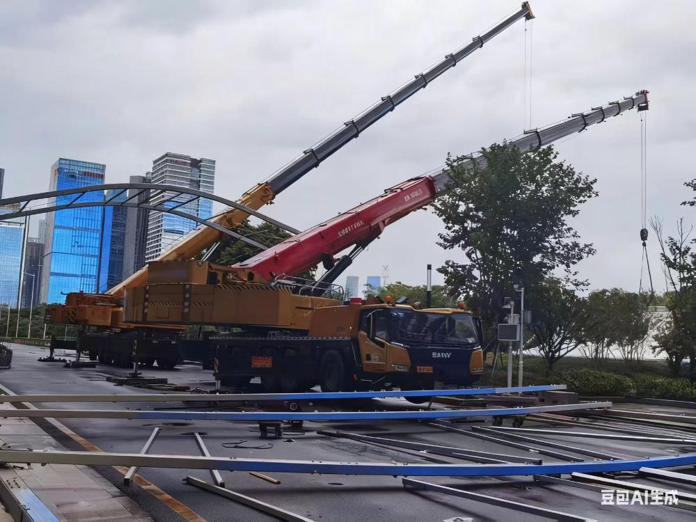 广州吊车出租，高空车路灯车出租服务